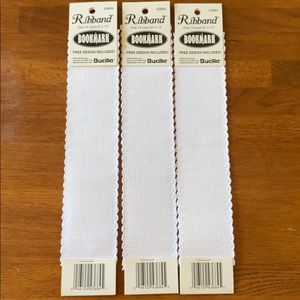 3ct Cross Stitch Bookmark Fabric